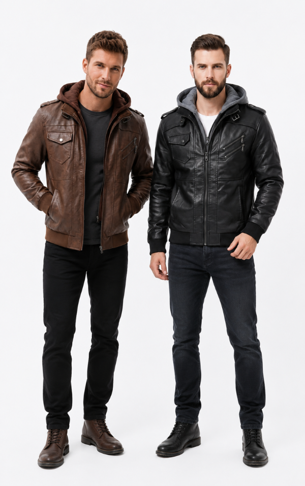 Kit: 2 Jaquetas de Couro Premium